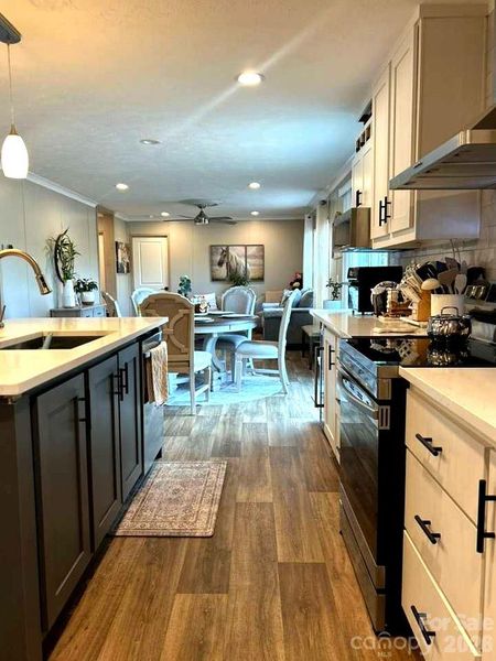 Furnished interior view inside a new home in , Blackstock (Image 9).
