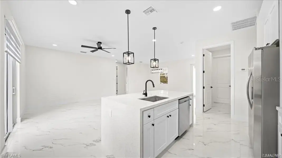 Furnished interior view inside a new home in , Lehigh Acres (Image 7).