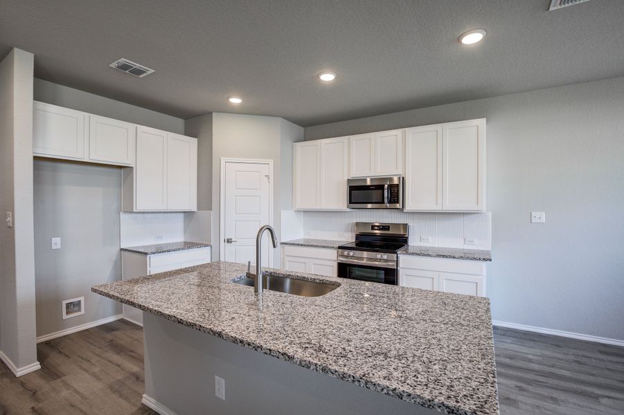 Representative furnished interior of a home built from the The Asheville I by Davidson Homes LLC in Bricewood, San Antonio (Image 7).