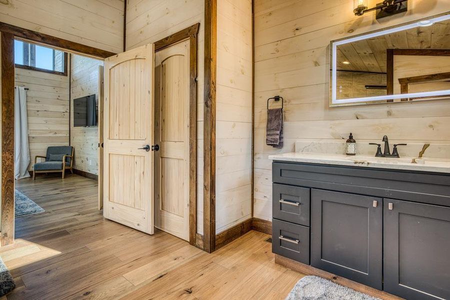 Furnished interior view inside a new home in , Mineral Bluff (Image 12).