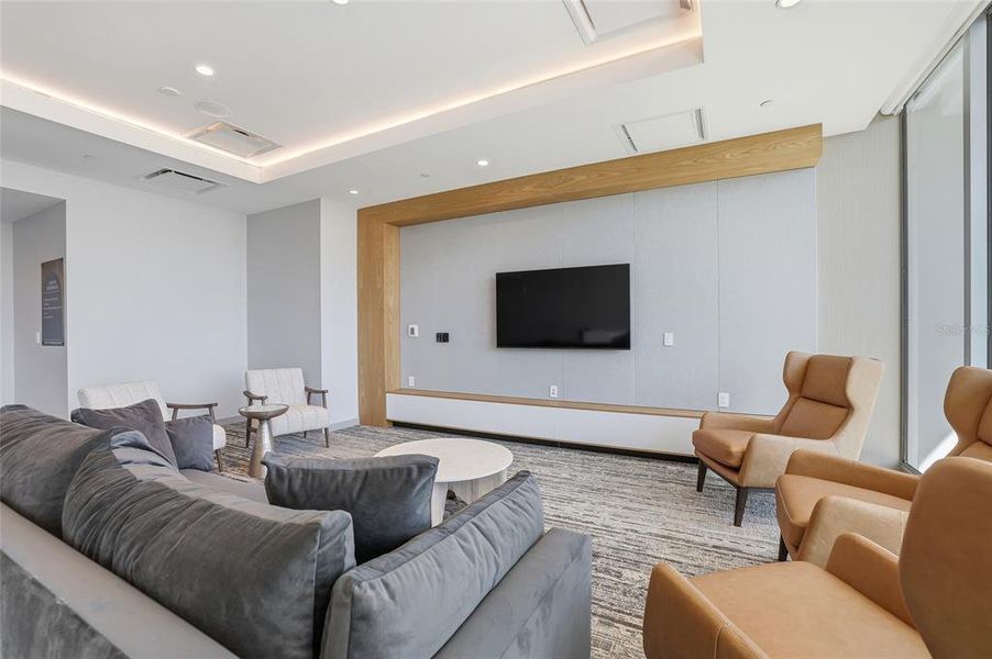 Furnished interior view inside a new home in , St. Petersburg (Image 46).