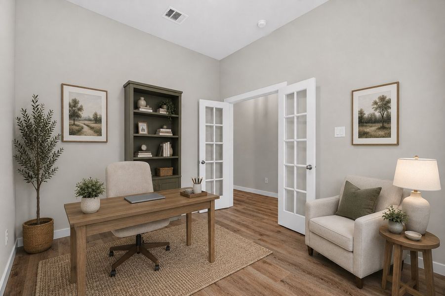 504 Clifton Ct - AI Staged Rendering