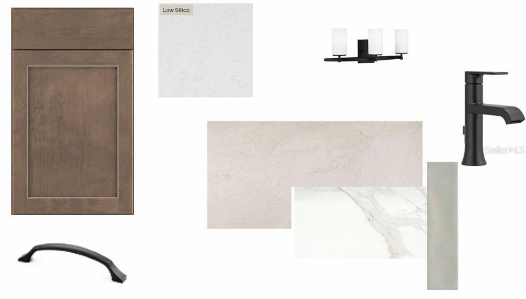 Sample of building materials used in homes in Soleta at Starkey Ranch – Executive Series, Odessa (Image 7).