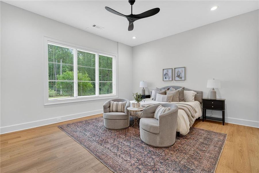 Furnished interior view inside a new home in , Alpharetta (Image 17). Furnished interior view inside a new home in , Alpharetta (Image 17).