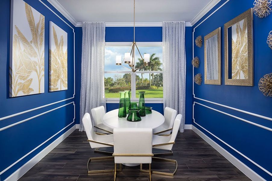 Representative furnished interior of a home built from the Schefflera by Minto Communities in Westlake, Loxahatchee (Image 6).