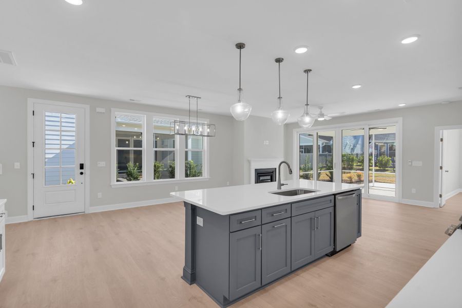 Representative furnished interior of a home built from the The Seagrass by RobuckHomes in East & Mason, Wilmington (Image 9). Representative furnished interior of a home built from the The Seagrass by RobuckHomes in East & Mason, Wilmington (Image 9).