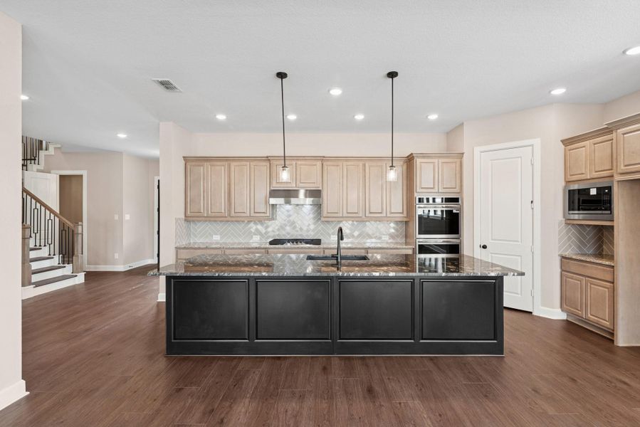 Furnished interior view inside a new home in ARTAVIA 65' Homesites, Conroe (Image 13).