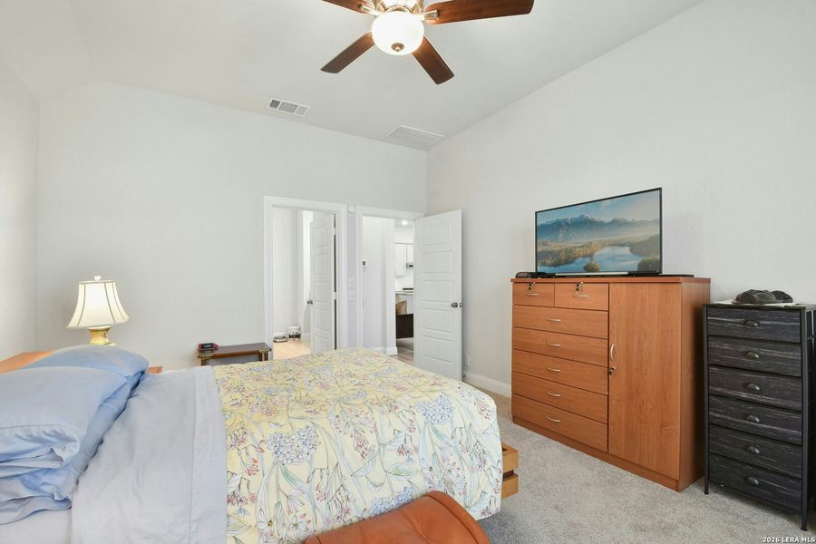 Furnished interior view inside a new home in The Crossvine 45’, Schertz (Image 29).