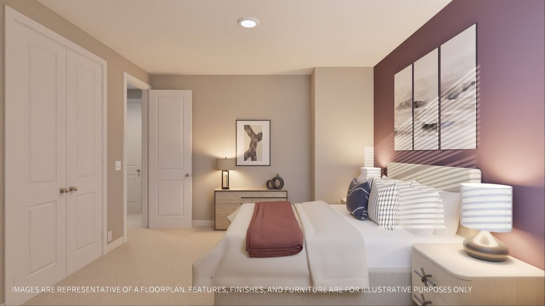 Furnished interior view inside a new home in Sunterra 40, Katy (Image 6). Furnished interior view inside a new home in Sunterra 40, Katy (Image 6).