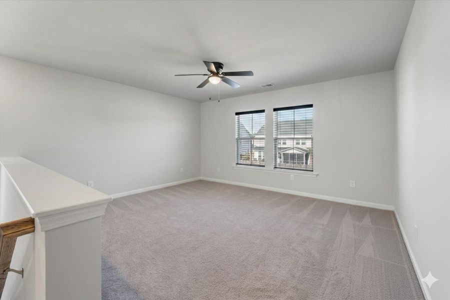 Spacious, unfurnished interior of a new home in Sweetgrass at Summers Corner, Summerville (Image 53).