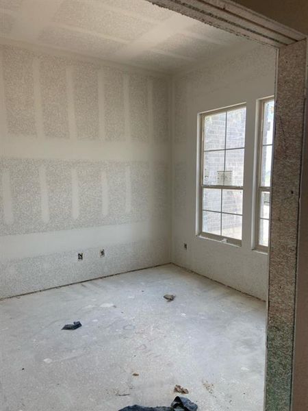 In-progress construction of a new home in Clear Sky Addition, Valley View, TX (Image 16).