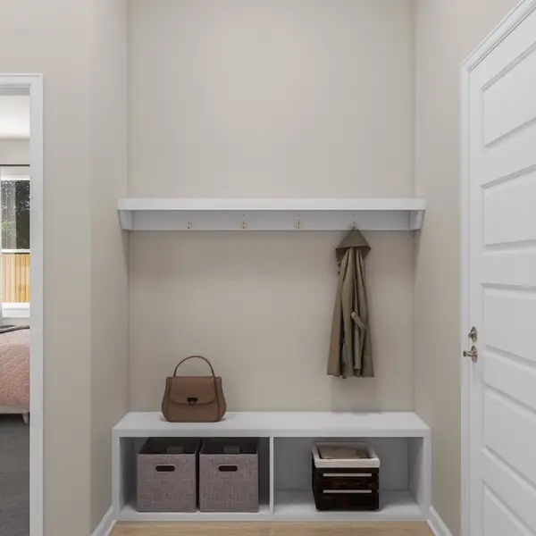 Furnished interior view inside a new home in Lariat, Liberty Hill (Image 23).