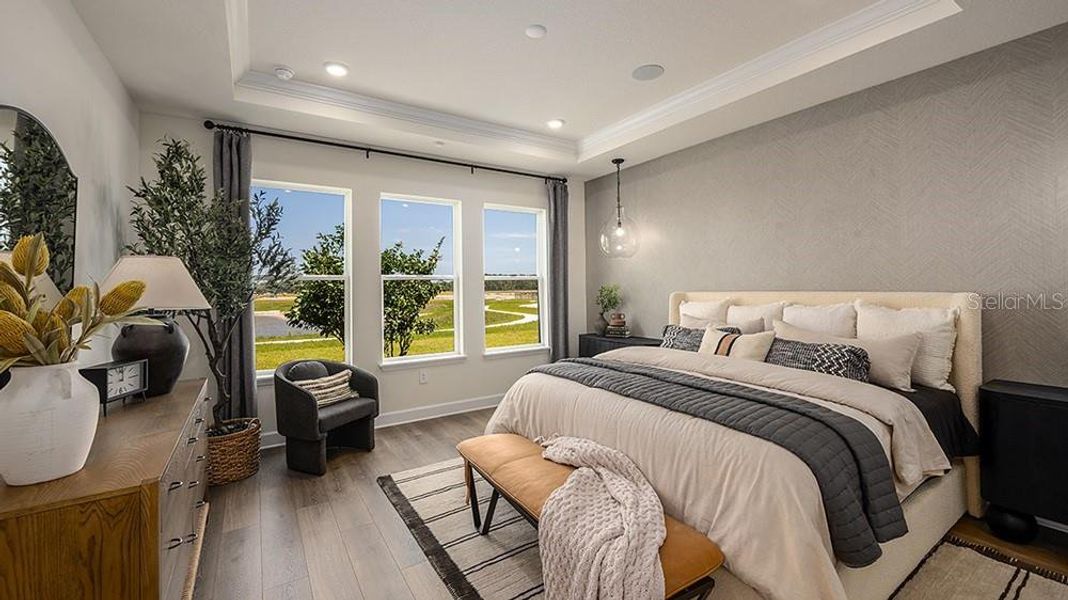 Furnished interior view inside a new home in Windward Preserve, Cocoa (Image 8). Furnished interior view inside a new home in Windward Preserve, Cocoa (Image 8).