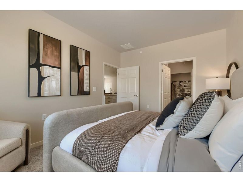 Furnished interior view inside a new home in , Westminster (Image 29).