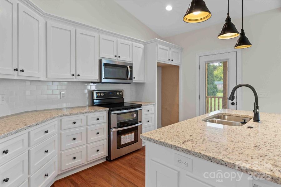 Furnished interior view inside a new home in , Cleveland (Image 11).