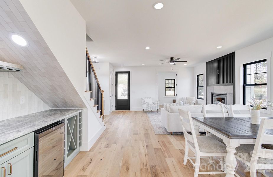 Furnished interior view inside a new home in , Hendersonville (Image 5).