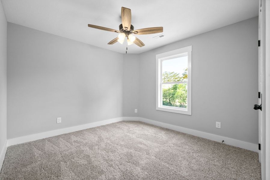 Representative unfurnished interior of a home built from the Noah by Rockwood Homes in Garrettsburg Meadows, Clarksville (Image 24).