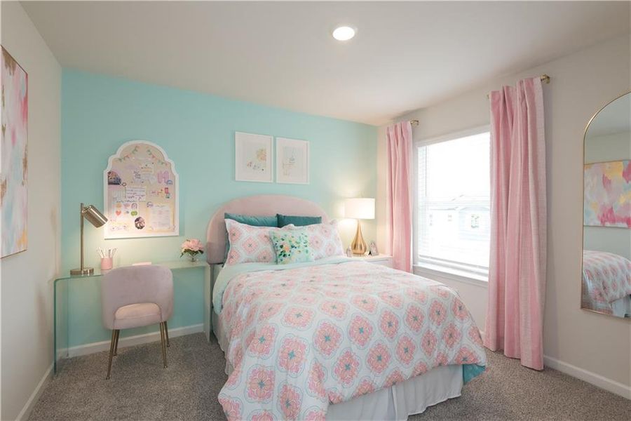 Furnished interior view inside a new home in Hawthorne Station, College Park (Image 9).