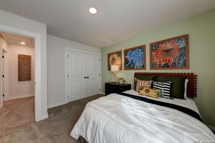 Furnished interior view inside a new home in Hickory Ridge Estates, Elmendorf (Image 8). Furnished interior view inside a new home in Hickory Ridge Estates, Elmendorf (Image 8).