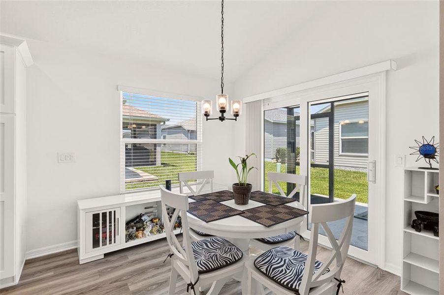 Furnished interior view inside a new home in , The Villages (Image 44).