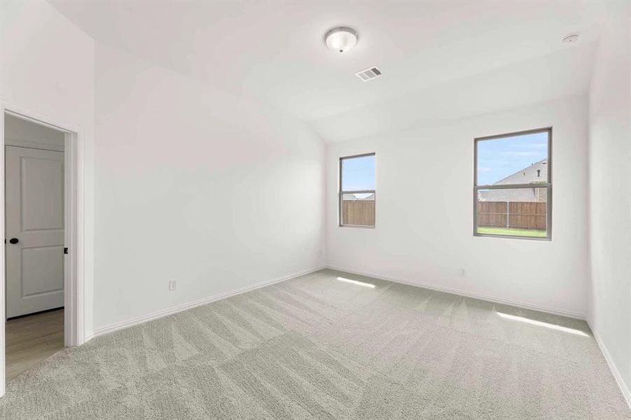 Spacious, unfurnished interior of a new home in Gateway Parks, Forney (Image 12). Spacious, unfurnished interior of a new home in Gateway Parks, Forney (Image 12).