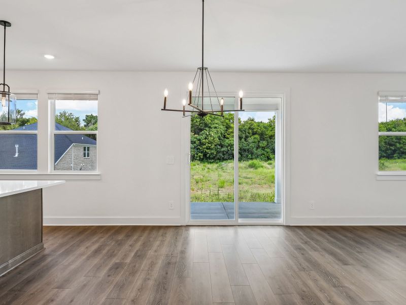 Spacious, unfurnished interior of a new home in Station Hill - Estate Series, Franklin (Image 11). Spacious, unfurnished interior of a new home in Station Hill - Estate Series, Franklin (Image 11).