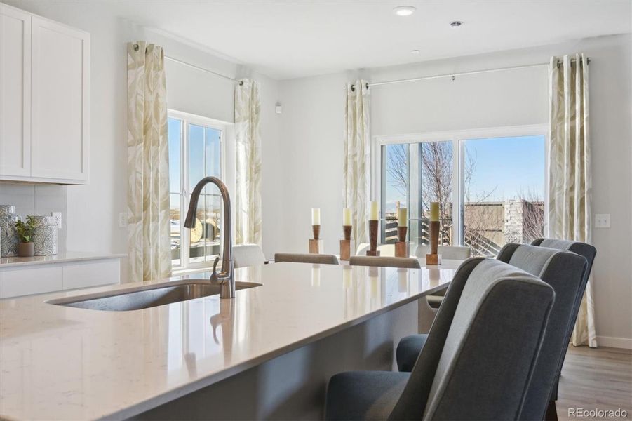 Furnished interior view inside a new home in Legato, Commerce City (Image 18).