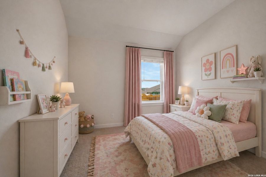 Furnished interior view inside a new home in Meyer Ranch – Select Reserve Series, New Braunfels (Image 18).