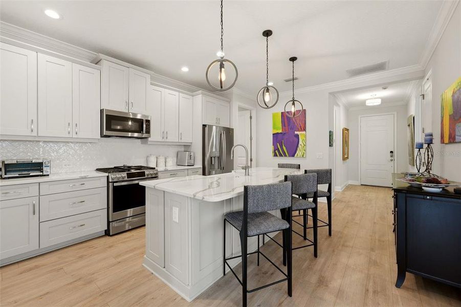 Furnished interior view inside a new home in , Venice (Image 13).