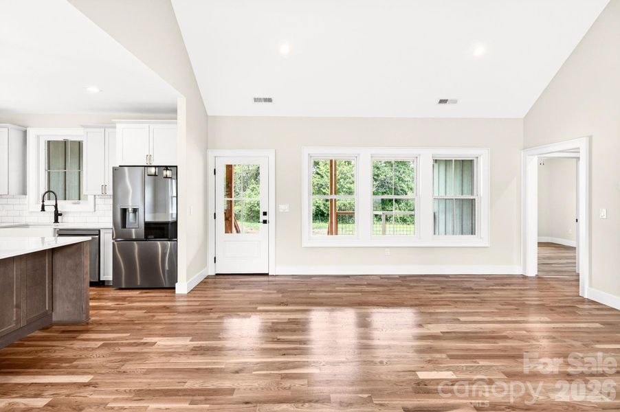 Large windows for ample natural light