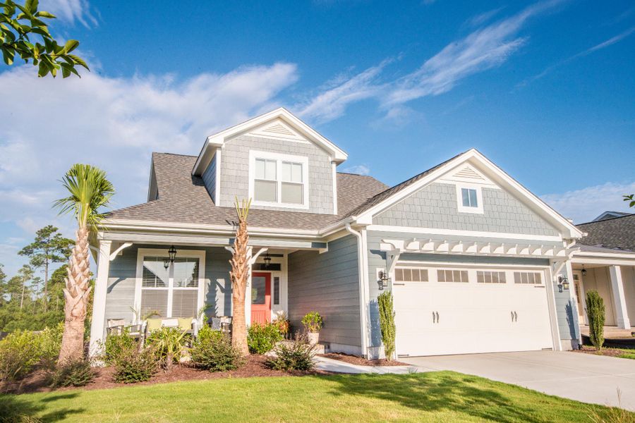 Representative exterior photo of a completed home built from the Fletcher by Bill Clark Homes in Riverside Cove, Wilmington, NC (Image 24).