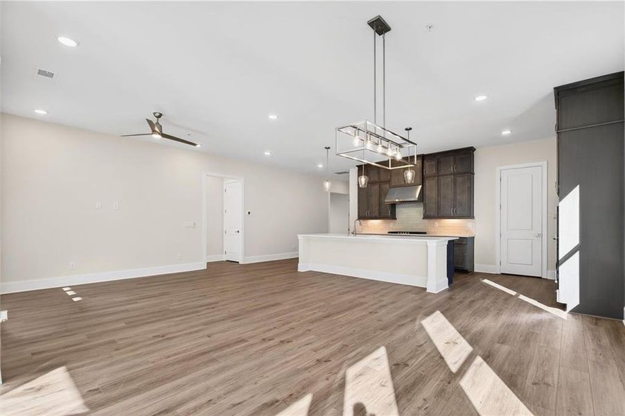 Spacious, unfurnished interior of a new home in The Reserve at Bells Ferry, Kennesaw (Image 16).