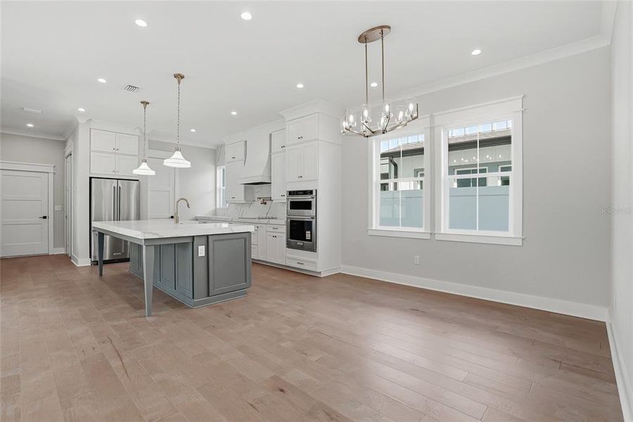 Furnished interior view inside a new home in , St. Petersburg (Image 10).