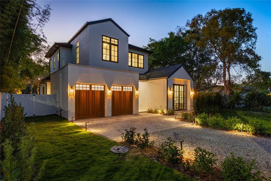 Front exterior of a new home in , Winter Park, FL, highlighting curb appeal (Image 27).