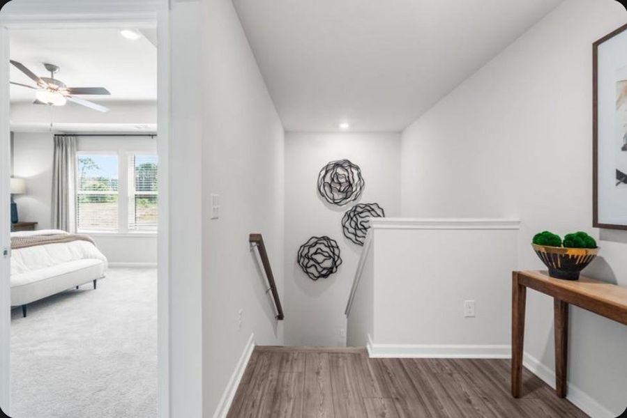 Furnished interior view inside a new home in Rosewood Farm, Lawrenceville (Image 42).
