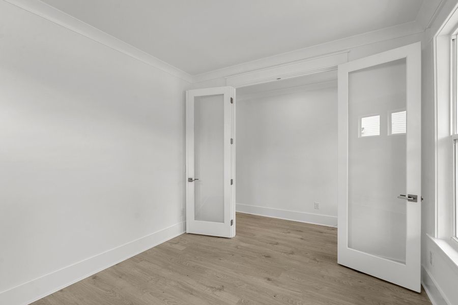 Spacious, unfurnished interior of a new home in Miller's Crossing, Johns Island (Image 15). Spacious, unfurnished interior of a new home in Miller's Crossing, Johns Island (Image 15).