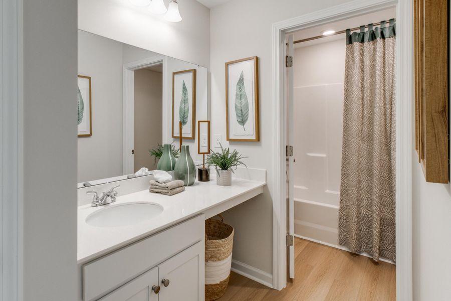 Furnished interior view inside a new home in , Summerville (Image 12).