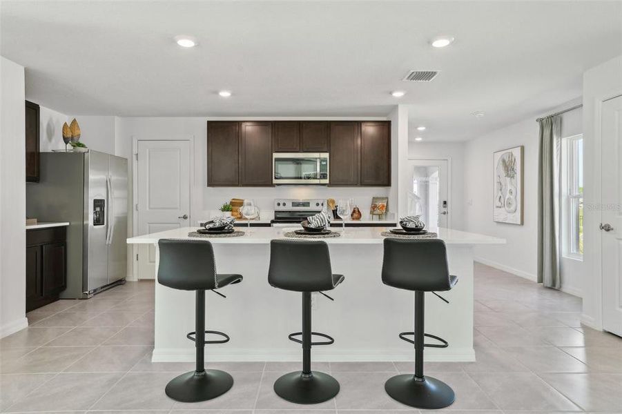 Furnished interior view inside a new home in Sherman Oaks, Brooksville (Image 27). Furnished interior view inside a new home in Sherman Oaks, Brooksville (Image 27).