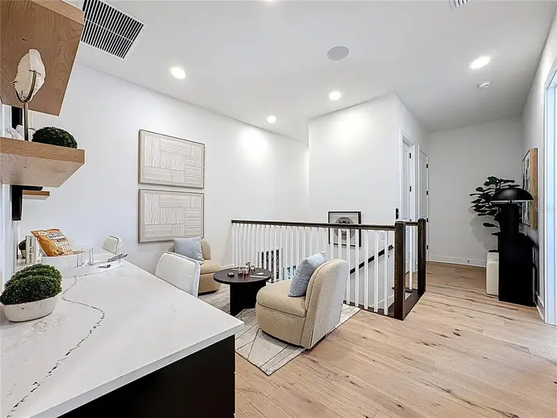 Furnished interior view inside a new home in , Bradenton (Image 52).