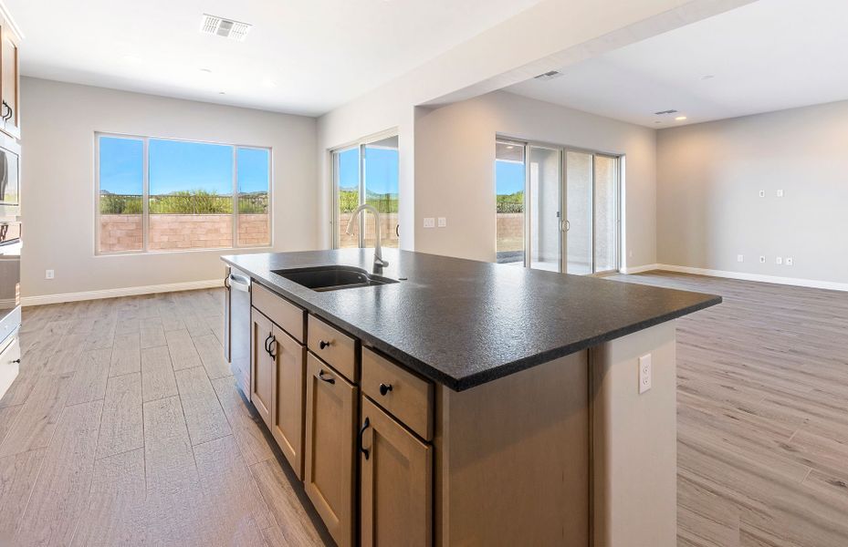 Furnished interior view inside a new home in Vistoso Canyon Estates, Oro Valley (Image 7).