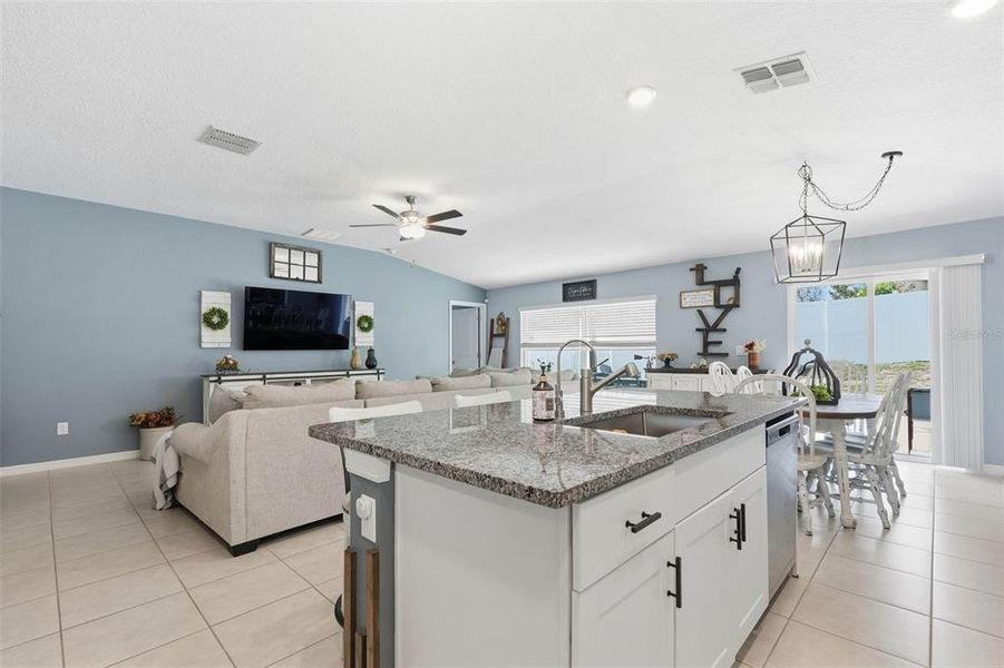 Furnished interior view inside a new home in Verano: The Estates, Spring Hill (Image 1). Furnished interior view inside a new home in Verano: The Estates, Spring Hill (Image 1).