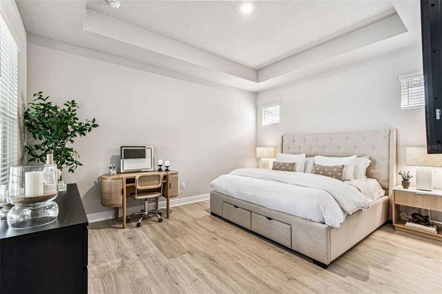 Furnished interior view inside a new home in Persimmon Park - Cottage Series, Wesley Chapel (Image 23). Furnished interior view inside a new home in Persimmon Park - Cottage Series, Wesley Chapel (Image 23).