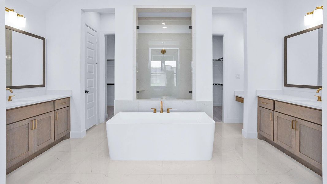 Furnished interior view inside a new home in Audubon, Magnolia (Image 8).