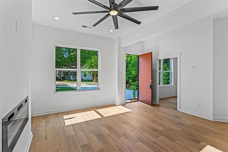 Spacious, unfurnished interior of a new home in , East Point (Image 43). Spacious, unfurnished interior of a new home in , East Point (Image 43).