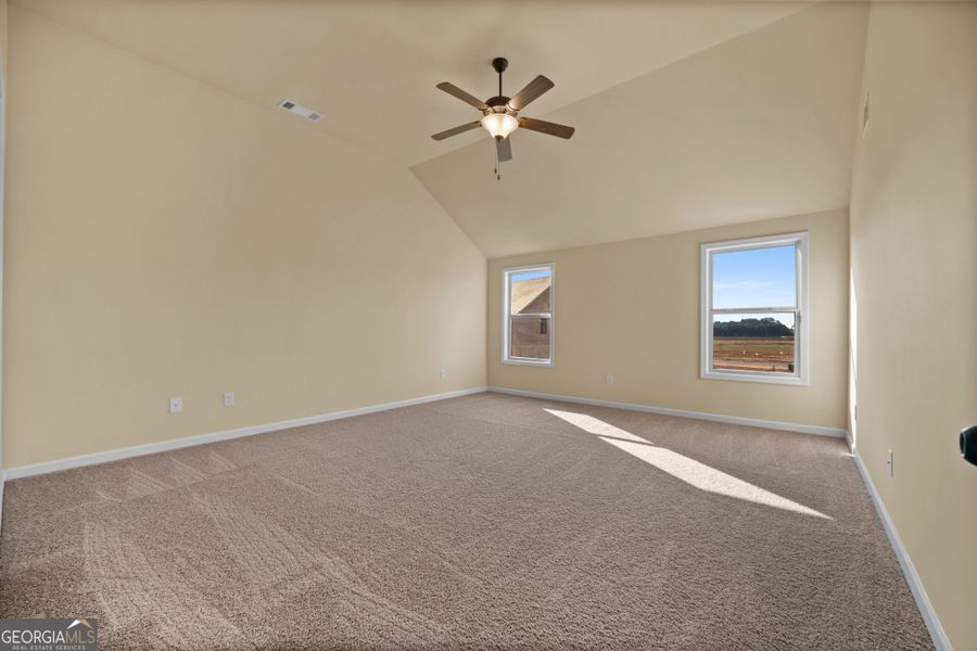 Spacious, unfurnished interior of a new home in Fox Crossing, Griffin (Image 16). Spacious, unfurnished interior of a new home in Fox Crossing, Griffin (Image 16).