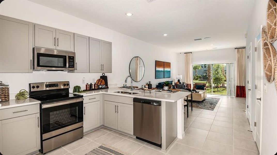 Furnished interior view inside a new home in Skye Ranch Community Group Page, Sarasota (Image 11). Furnished interior view inside a new home in Skye Ranch Community Group Page, Sarasota (Image 11).