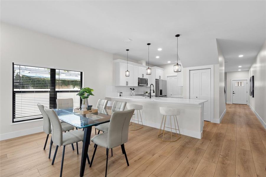 Furnished interior view inside a new home in , Tampa (Image 34).