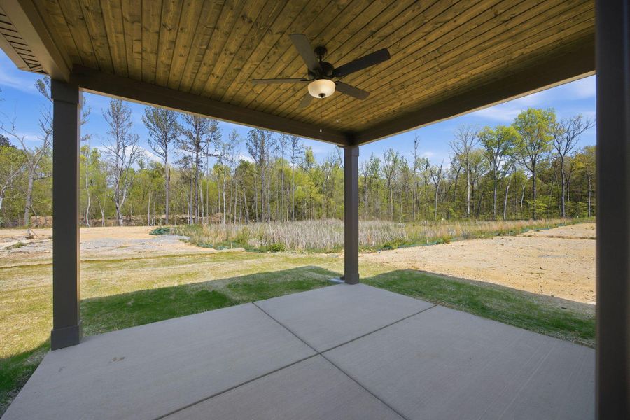 Private Outdoor Living Space at The Anderson