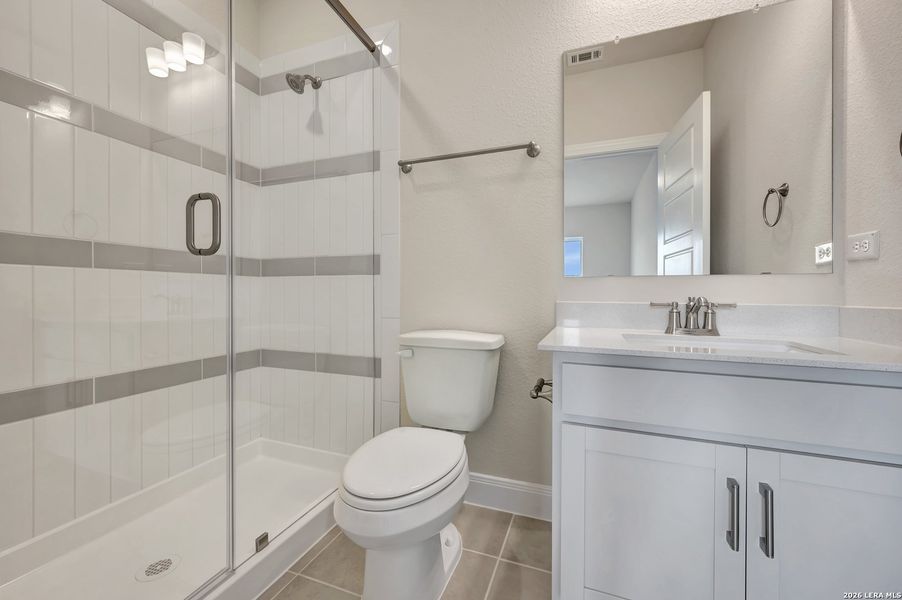 Furnished interior view inside a new home in The Crossvine 45’, Schertz (Image 13).