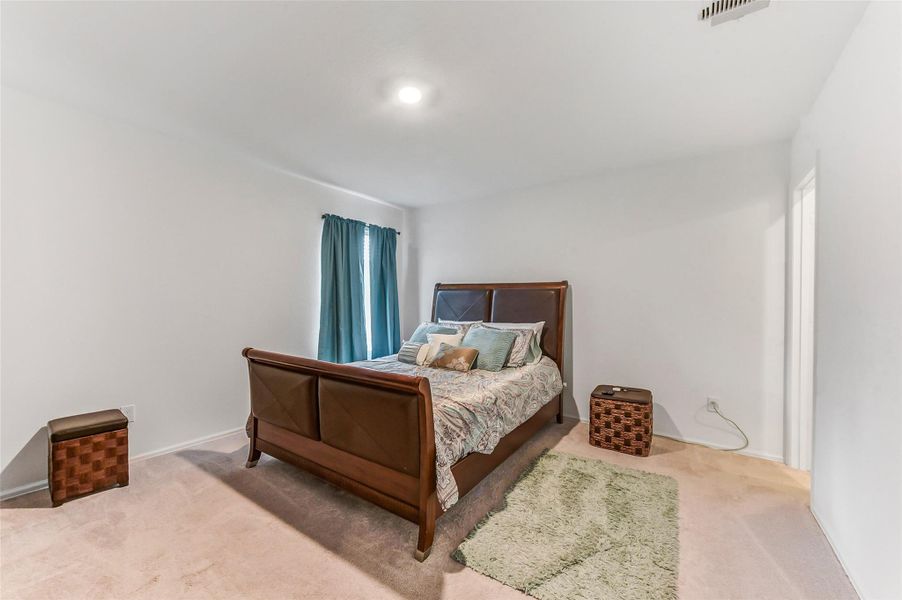Furnished interior view inside a new home in Burnet Fields at Baytown Crossings, Baytown (Image 16).